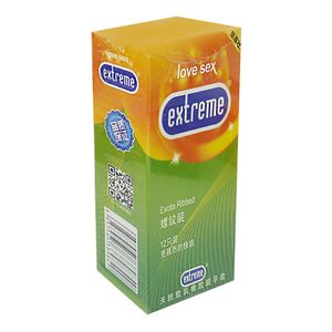 Extreme Excita Ribbed Long Lasting Condom - 12Pcs Pack(From Malaysia)